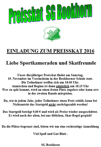 Preisskat 2016